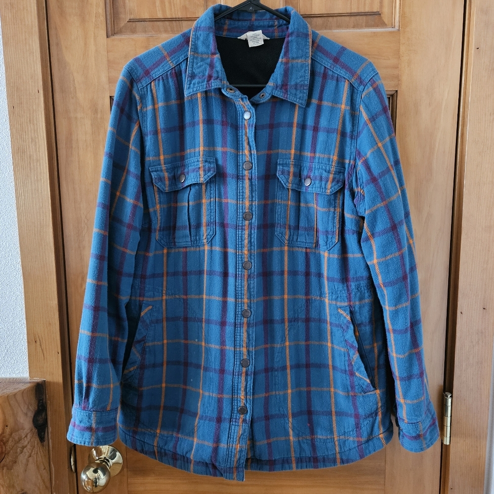 Duluth Women's Lined Flannel Shirt Jacket